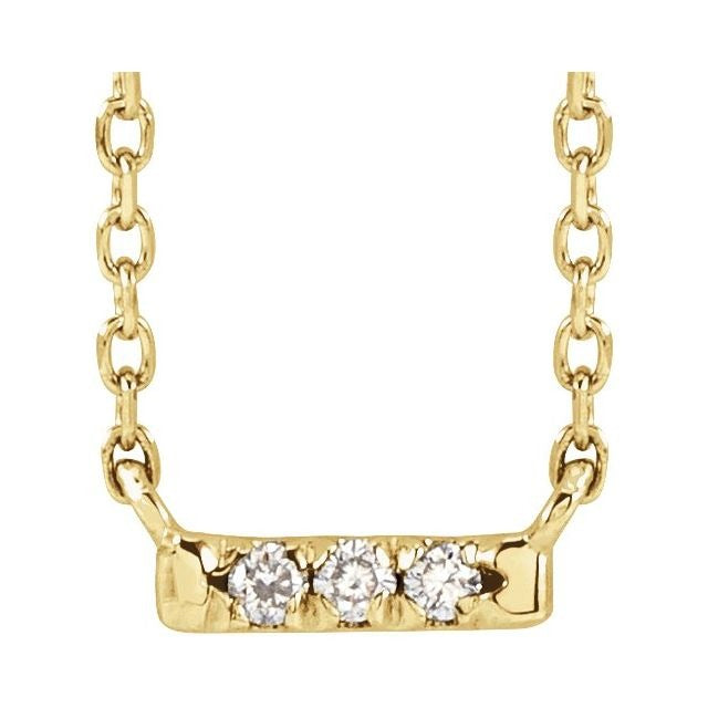 14K Yellow (3-Stone)