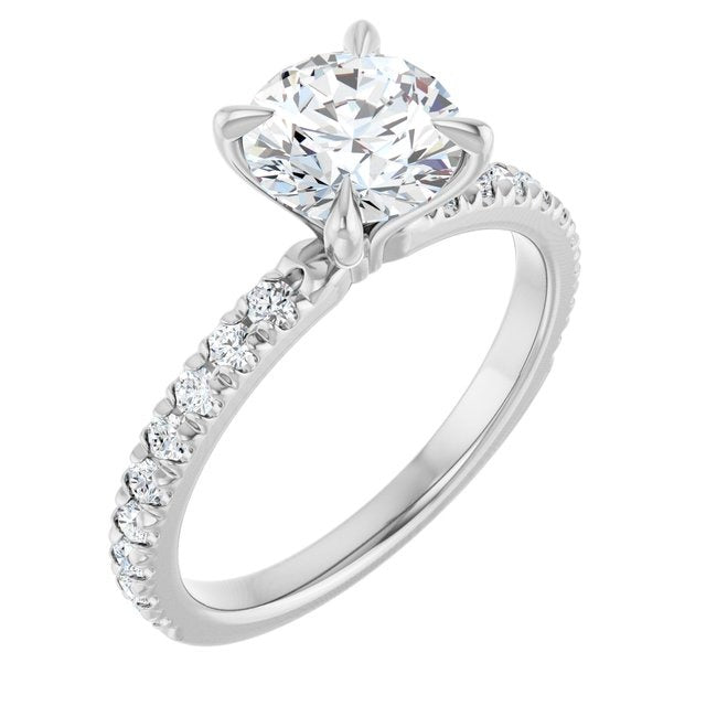 18K White