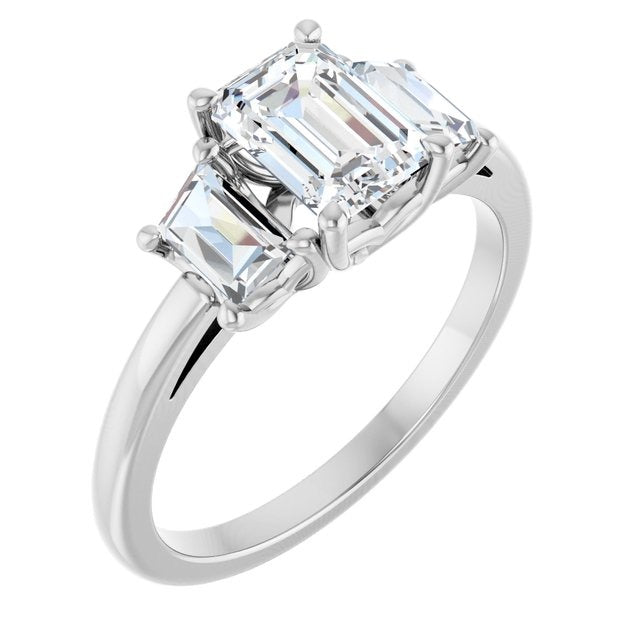 18K White