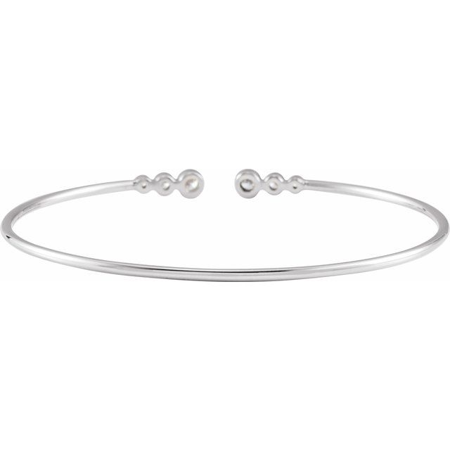 14K White