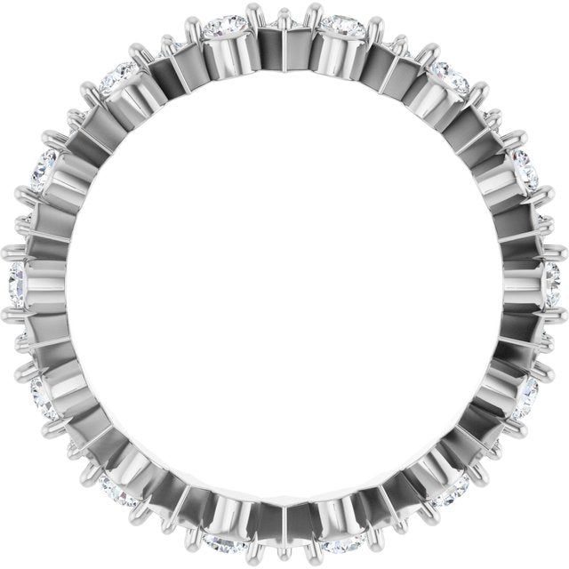18K White