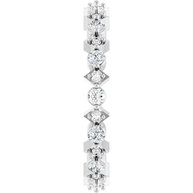14K White
