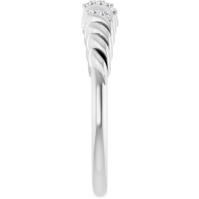 14K White