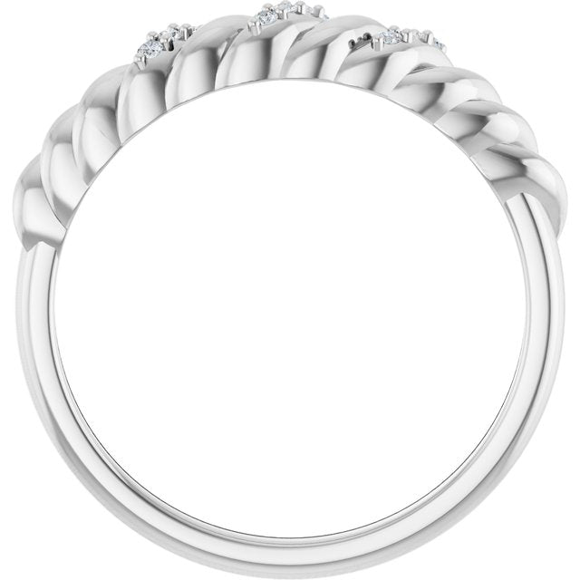 14K White