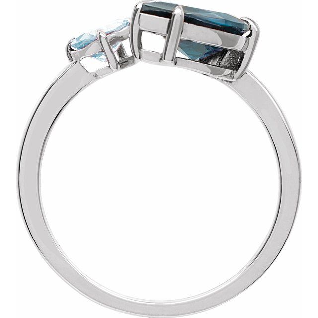 14K White