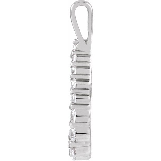 14K White