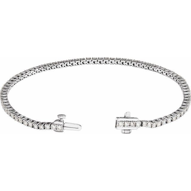 14K White