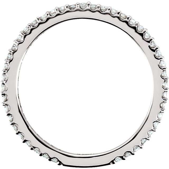 14K White