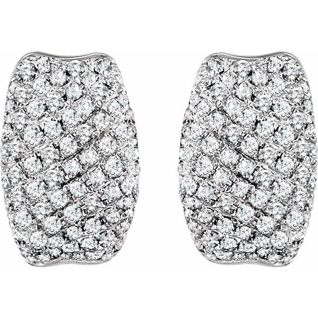 14K White