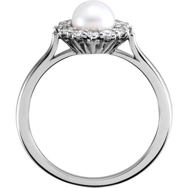 14K White