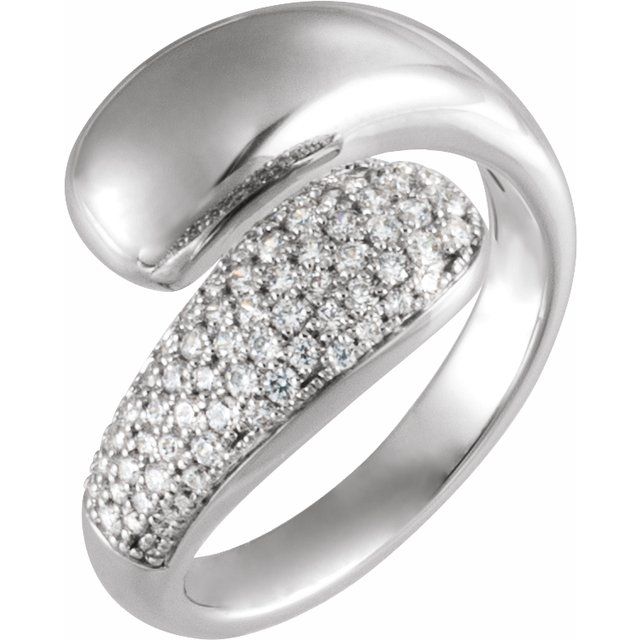 14K White
