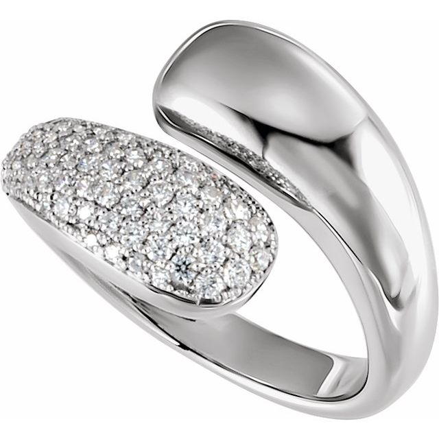 14K White