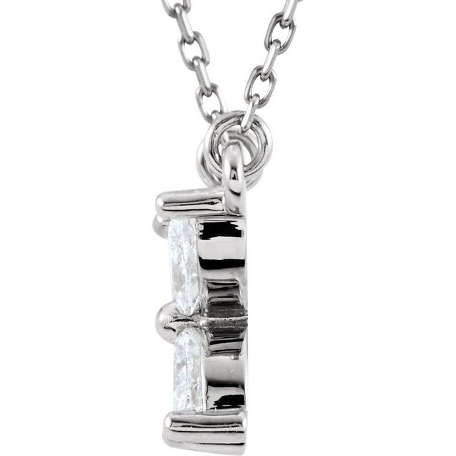 14K White (18")