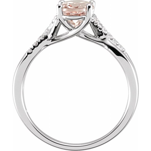 14K White