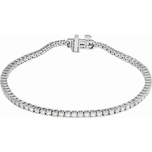 14K White