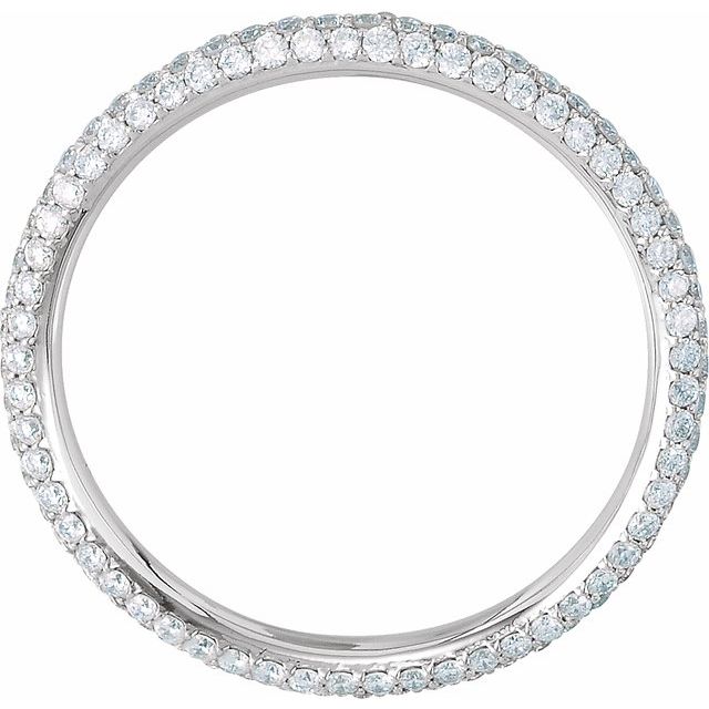 14K White