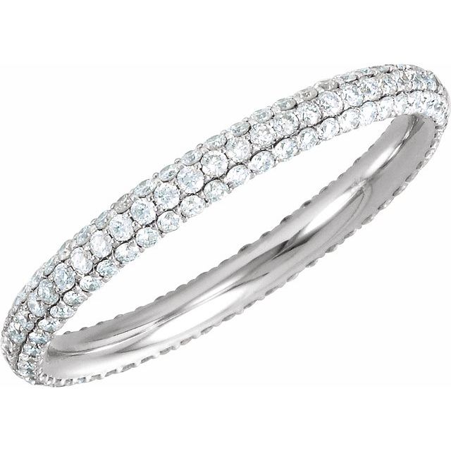 14K White