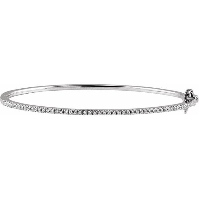 14K White