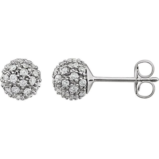 14K White