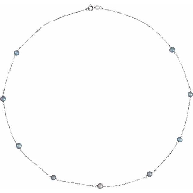 14K White