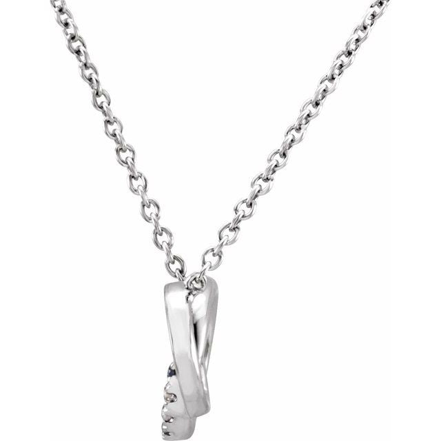 14K White