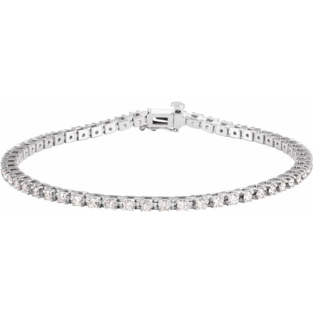 18K White