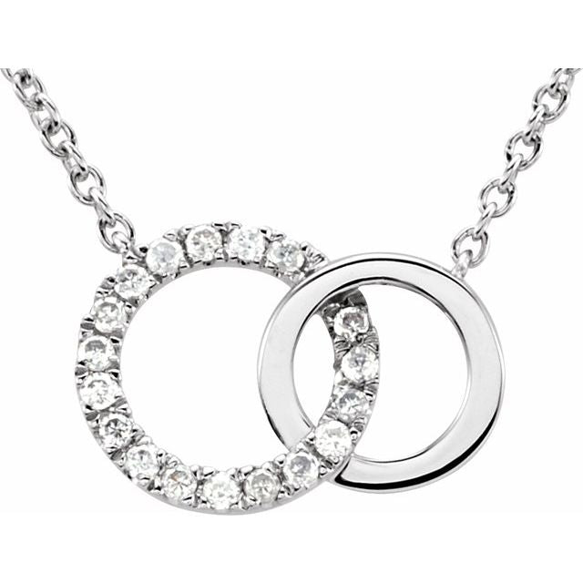 14K White