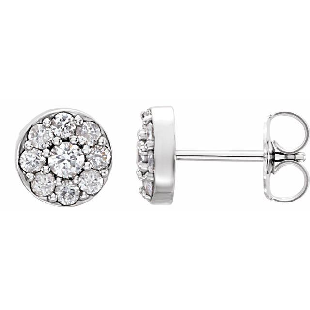 14K White