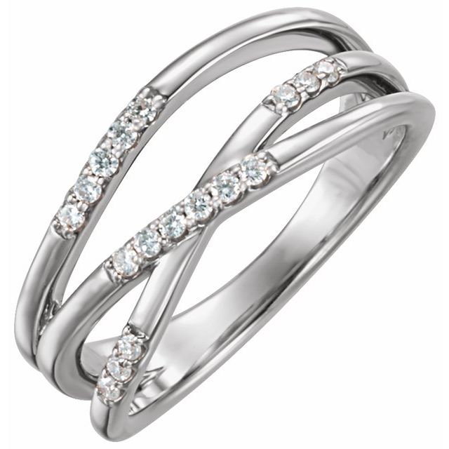 14K White