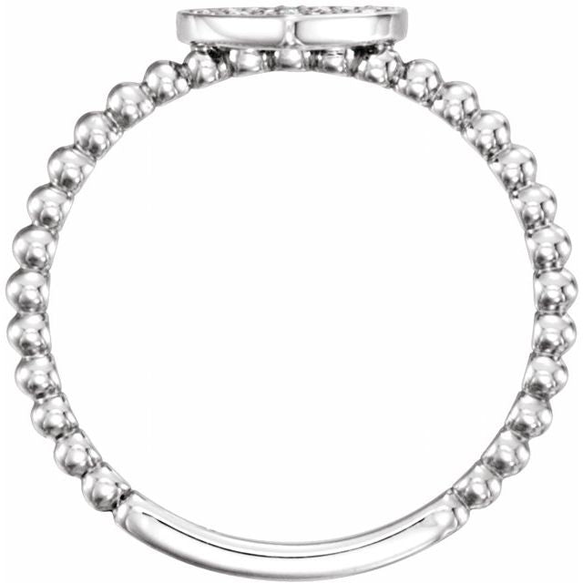 18K White