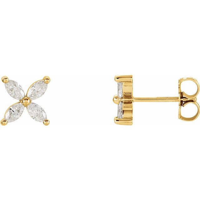 14K Yellow 