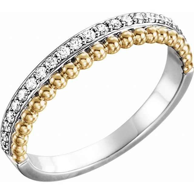 14K White/Yellow