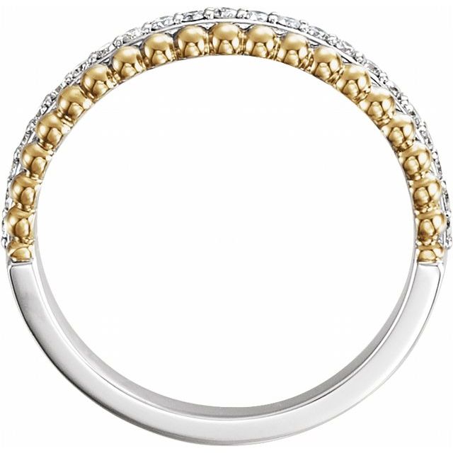 14K White/Yellow