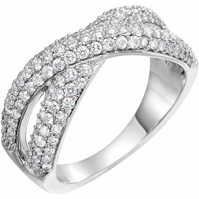 14K White