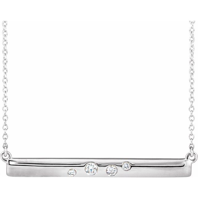 14K White