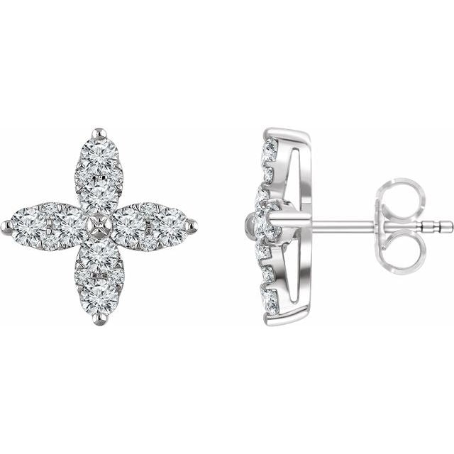 14K White