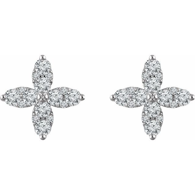 14K White