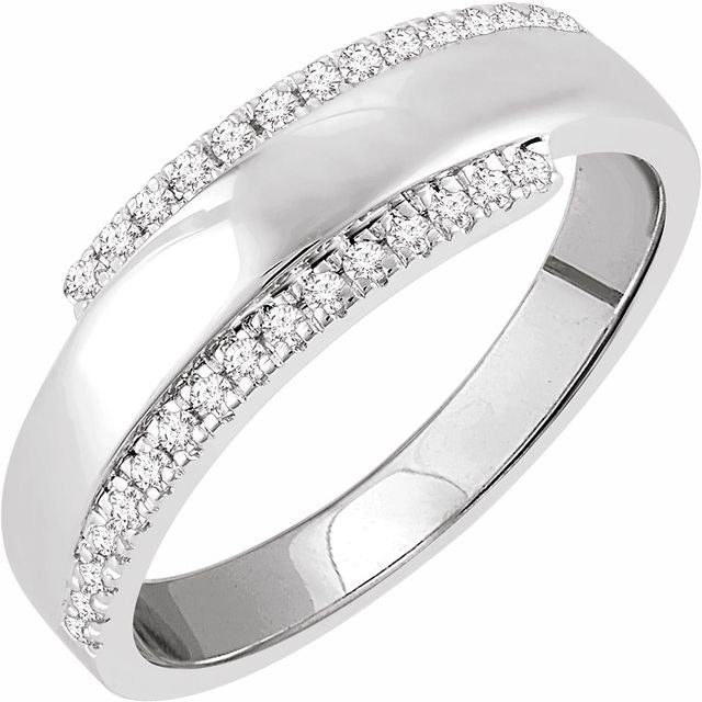 14K White