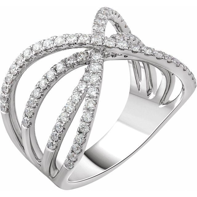 14K White