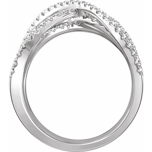 14K White