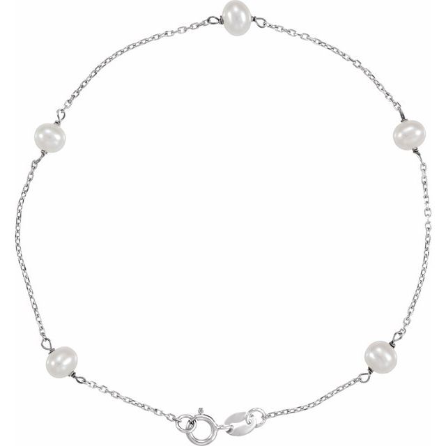 14K White