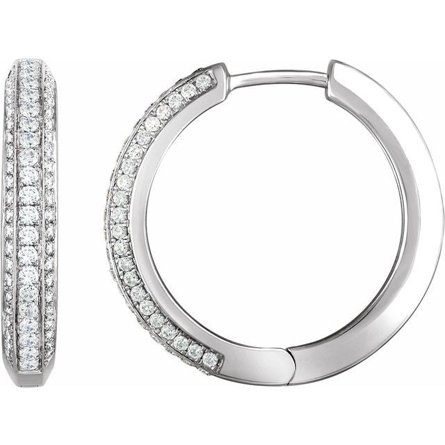14K White