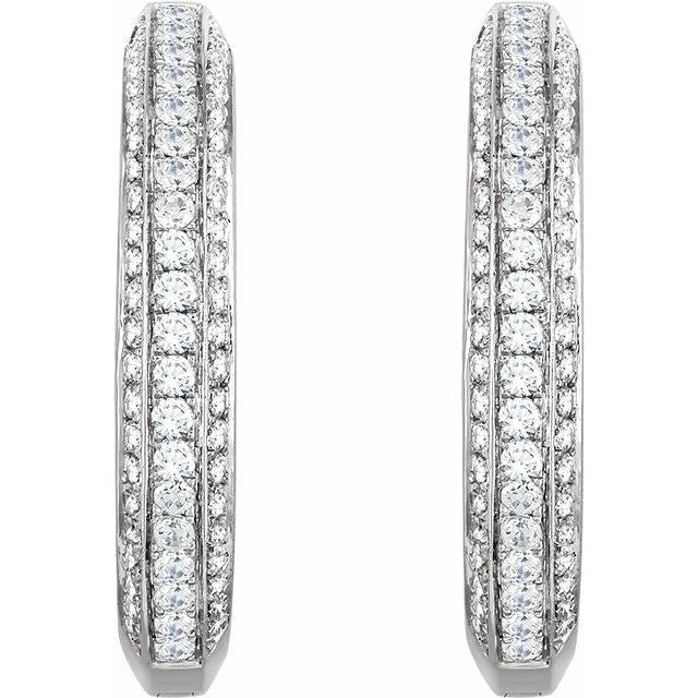 14K White 