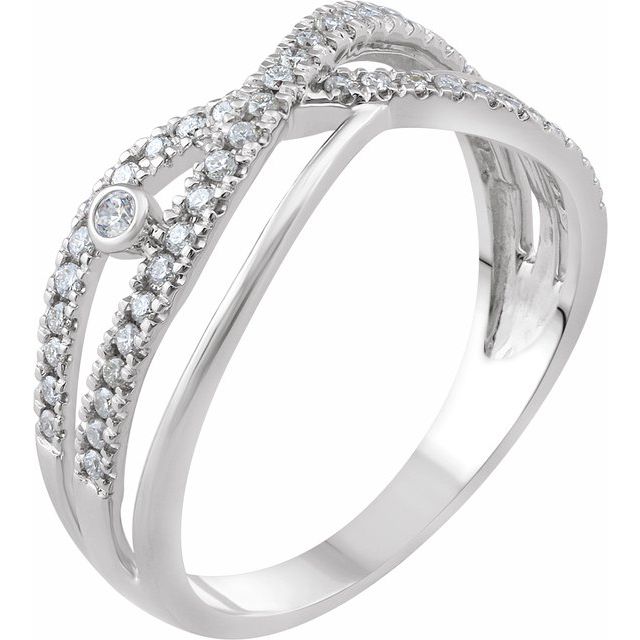 14K White