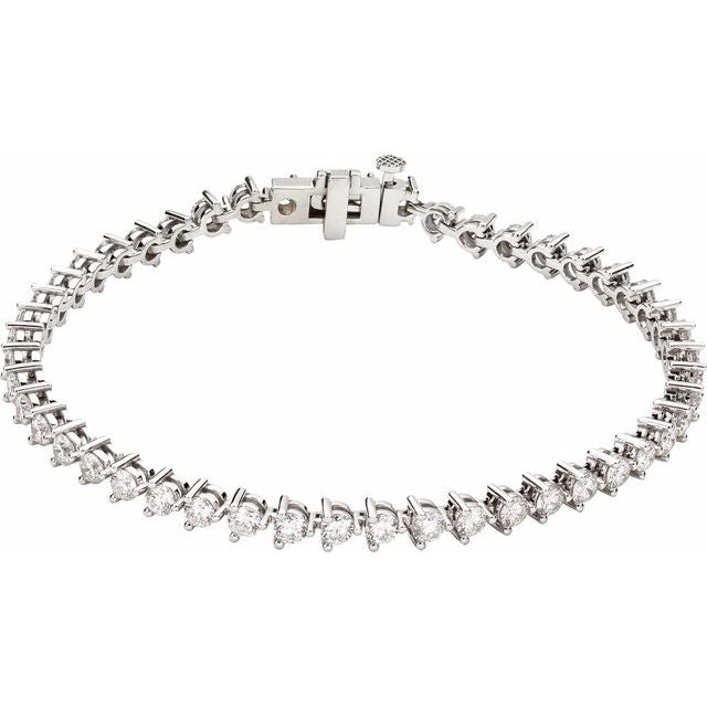 14K White