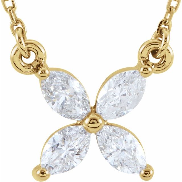 14K Yellow (16")