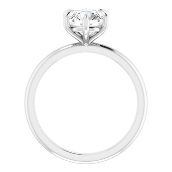 Round Solitaire Engagement Ring
