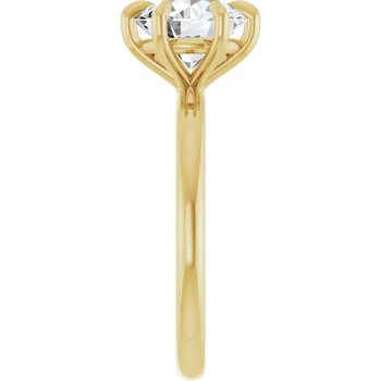 Round Solitaire Engagement Ring