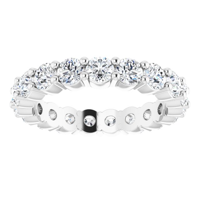 14K White