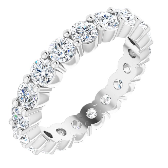 18K White